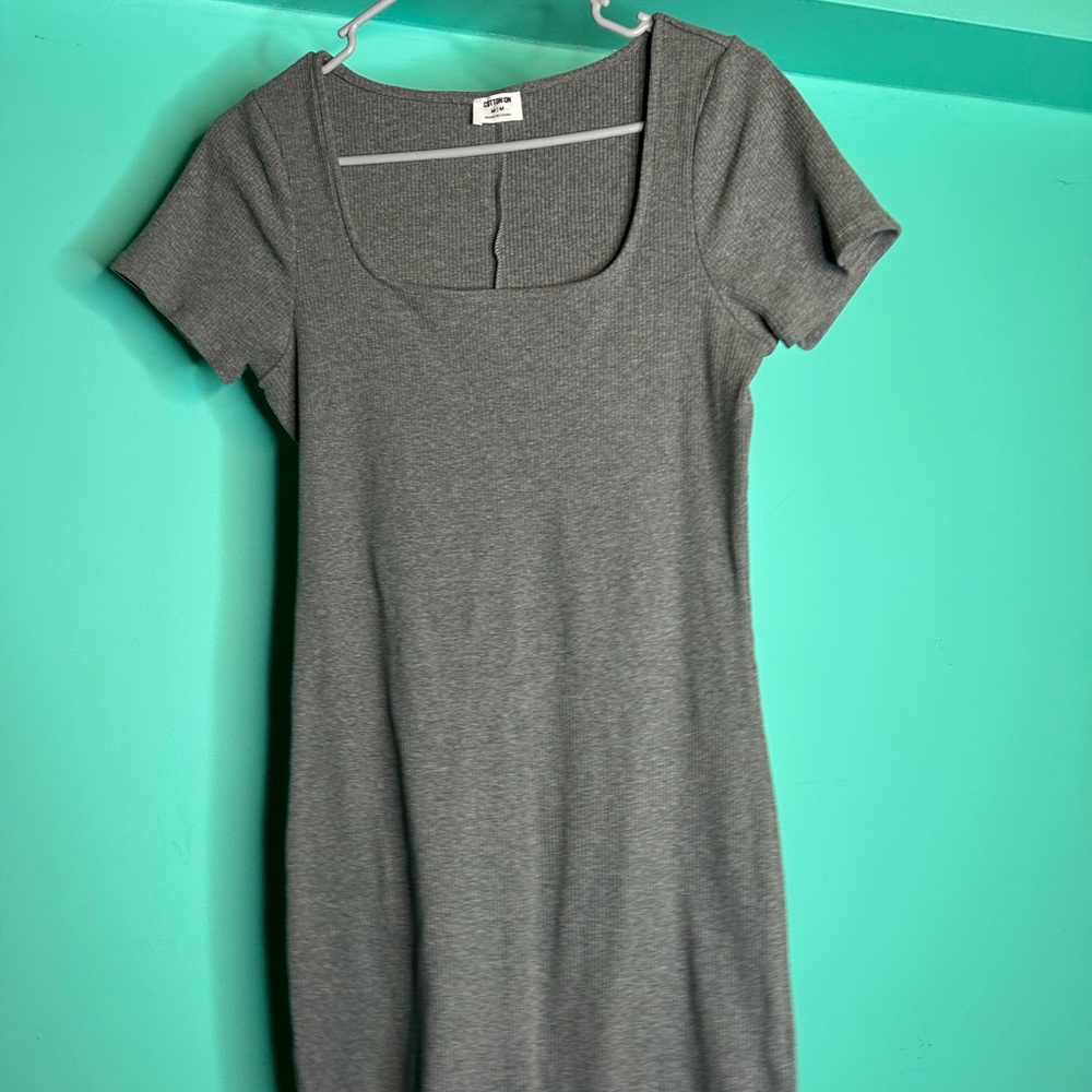 Cotton On Charcoal Ribbed Top